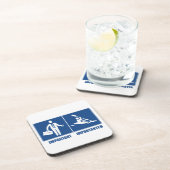 Arbeit ist wichtig, Kajak ist wichtig Untersetzer (Rechte Seite)