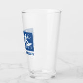 Arbeit ist wichtig, Kitesurfen ist wichtig Glas (Links)