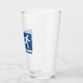 Arbeit ist wichtig, Rollerblading ist wichtig Glas (Links)