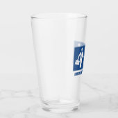 Arbeit ist wichtig, Rollerblading ist wichtig Glas (Rechts)