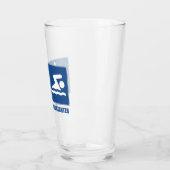 Arbeit ist wichtig, Schwimmen ist wichtig Glas (Links)