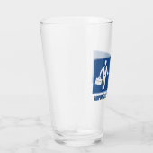 Arbeit ist wichtig, Schwimmen ist wichtig Glas (Rechts)