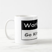 Arbeit ist zum Kotzen Kaffeetasse (Links)