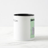 Arbeit ist zum Kotzen Tasse (Zentrum)