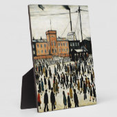 Arbeit L.S Lowry Fotoplatte (Seite)