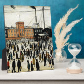 Arbeit L.S Lowry Fotoplatte (Seite)