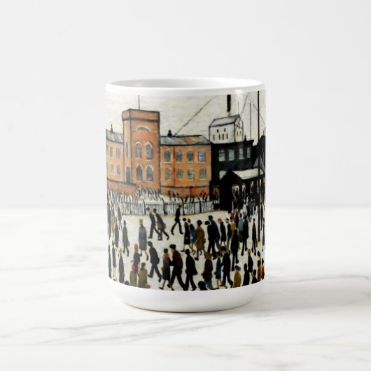 Arbeit L.S Lowry Kaffeetasse (Mittel)