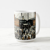 Arbeit L.S Lowry Kaffeetasse (VorderseiteRechts)