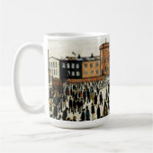 Arbeit L.S Lowry Kaffeetasse (Links)