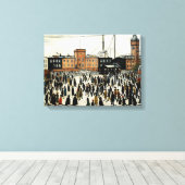 Arbeit L.S Lowry Leinwanddruck (Insitu (Holzboden))