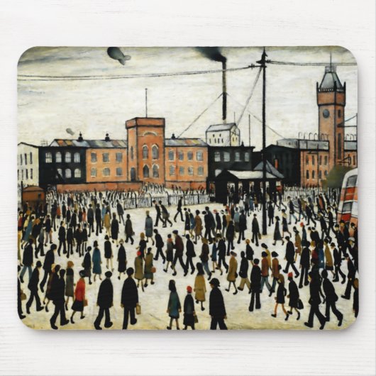 Arbeit L.S Lowry Mousepad (Vorne)
