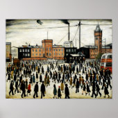 Arbeit L.S Lowry Poster (Vorne)