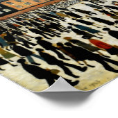 Arbeit L.S Lowry Poster (Ecke)
