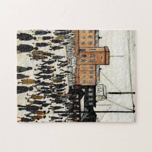 Arbeit L.S Lowry Puzzle (Horizontal)