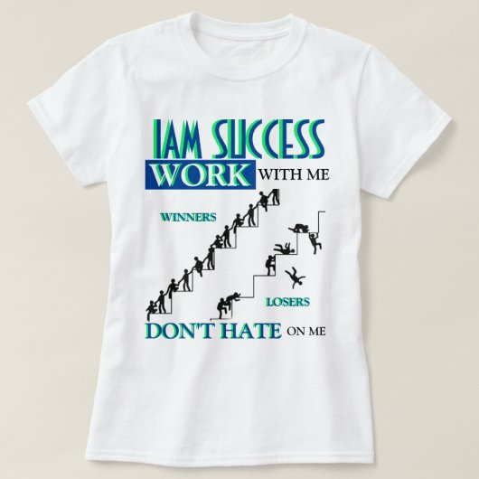ARBEIT MIT MIR T-Shirt (Design vorne)