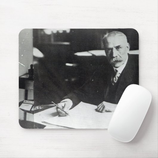 Arbeit Sirs Edward Elgar über eine Mousepad (Mit Mouse)