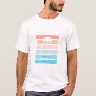 Arbeit sparen Reisen wiederholen T-Shirt Fernweh R