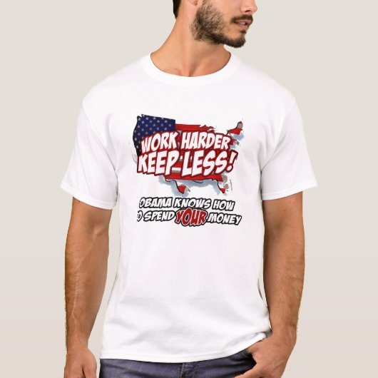 Arbeit stark… behalten kleiner! T-Shirt (Vorderseite)
