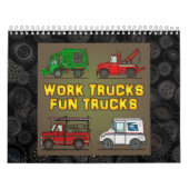 Arbeit tauscht Spaß-LKWs Kalender (Titelbild)