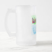 Arbeit u. Lieferungs-Krankenschwester Mattglas Bierglas (Links)