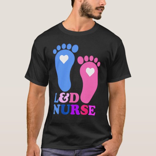 Arbeit und Lieferung L&D Krankenwagen Squad Baby D T-Shirt (Vorderseite)