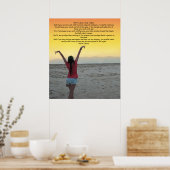 Arbeit von Kahlil Gibran Poster (Küche)