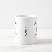 Arbeit von Zuhause - Eine MisterP-Tasse Kaffeetasse (Mittel)