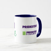Arbeit von Zuhause Hustel Corporate Tasse (VorderseiteRechts)