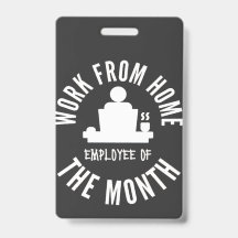 Arbeit von Zuhause-Mitarbeitern des Monats