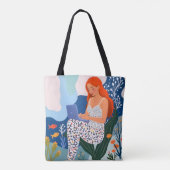 Arbeit von Zuhause Tasche (Rückseite)