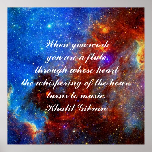 Arbeit wird sichtbar gemacht Liebe Poster (Vorne)