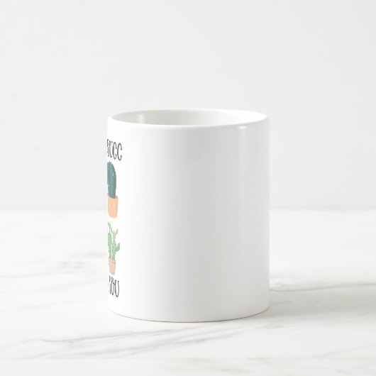 Arbeit wird succ ohne Sie Kaffeetasse (Mittel)
