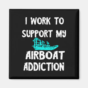 Arbeit zur Unterstützung der Airboat-Sucht Sumpf-H Magnet
