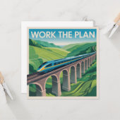 Arbeite den Plan Karte (Vorderseite/Rückseite Beispiel)