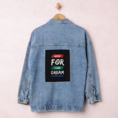 Arbeite für deinen Traum Jeansjacke (Hangar)