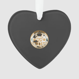 Arbeite Hart Hund Lebe Besseres Leben Französische Ornament