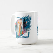 Arbeite Hart, Trinke Oft Tasse (Vorderseite Links)