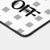 Arbeiten am Arbeitsplatz außerhalb der Schreibtisc Schreibtischunterlage (Ecke)