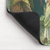 Arbeiten am Sabbat, Vintage Religion Mousepad (Ecke)