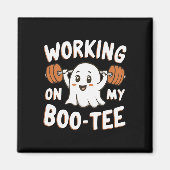 Arbeiten an meinem Boo-T-Shirt Magnet (Vorne)