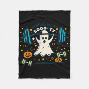Arbeiten an meinem boo-ty-lustigen Hintern Hallowe Fleecedecke