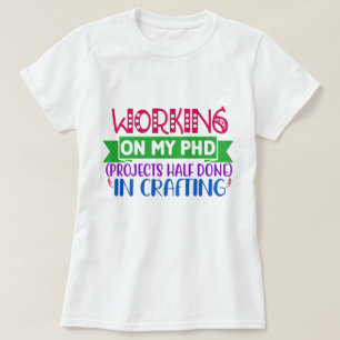 Arbeiten an meinem Druckkopf (halb fertig gestellt T-Shirt