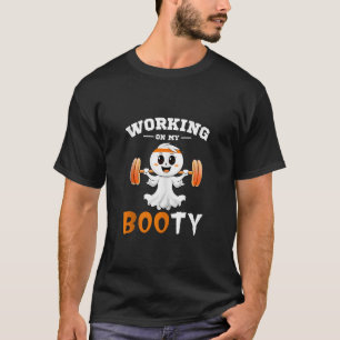 Arbeiten an meinem Hintern Boo Ty Funny Halloween T-Shirt