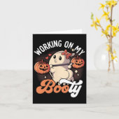 Arbeiten an meinem Hintern Karte (Gelbe Blume)