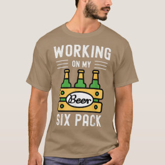 Arbeiten an meinem Si Pack Funny Beer Lover Drink  T-Shirt