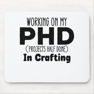 Arbeiten an meinen PHD-Projekten zur Hälfte beim E Mousepad