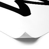 Arbeiten anzeigen poster (Ecke)