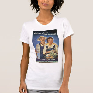 Arbeiten auf einer Farm...Diesen Sommer T-Shirt