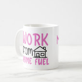 Arbeiten aus der Zuhause Fuel Rosa Tasse (Vorderseite Links)