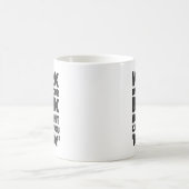 Arbeiten, bis Ihr Bankkonto Sie Daddy anruft Kaffeetasse (Mittel)